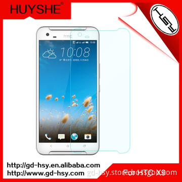 HUYSHE 2.5d curved edge japanese blue film screen protector for htc 0ne x9 anti-explosion anti-glare shateerproof